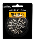 Ten Pack Metal Inflating Needles For Basketballs Indoor Outdoor Use Replacement Needles Compatible With Spalding Pumps