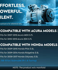 Kickin Cold Air AC Compressor With Clutch for Honda Odyssey Pilot Ridgeline and Acura MDX ZDX, automotive cooling unit.