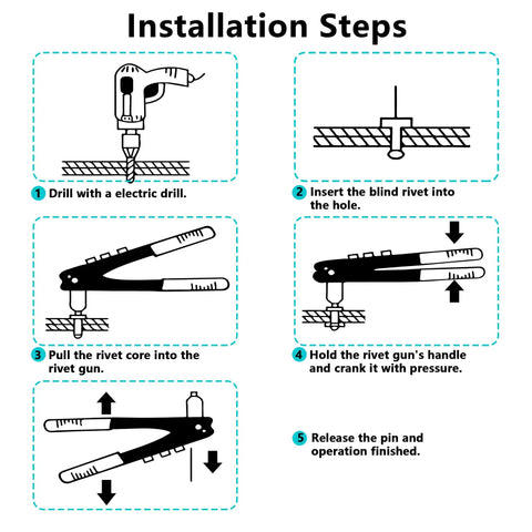 Step-by-step guide for using Golf Cart Rivet Kit For EZGO TXT 1994 And Later Complete Body Hardware Set.