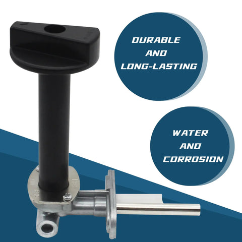 Replacement Fuel Valve Petcock Shut Off Tank Switch For Yamaha Kodiak 400 450 YFM400FA 4x4 ATV Fits 2000 Through 2006 Models