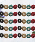 Solid 40 Pc Abrasive Nylon Buffing Wheel Set For Rotary Tool And Drill Rust Deburring Smooth Metallic Polish Efficient Shiny Finish For Metal Non Metal Jobs - assorted colored nylon wheels on display.