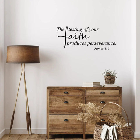 Bible Verse Wall Decals Set With Inspirational Quotes Peel And Stick Religious Scripture Stickers for bedroom decor