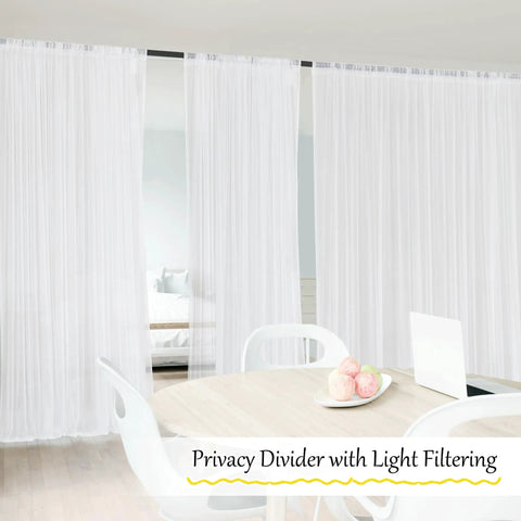 Outdoor Mosquito Netting Panels For Patio Waterproof And Bug Proof Mesh Curtains Extra Wide 118 Inch Two Panels in room
