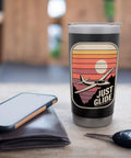 Insulated Stainless Steel Tumbler Made For Sailplane Pilots And Glider Fans, Keeping Your Coffee Hot On Final Glide Or Towplane Launch