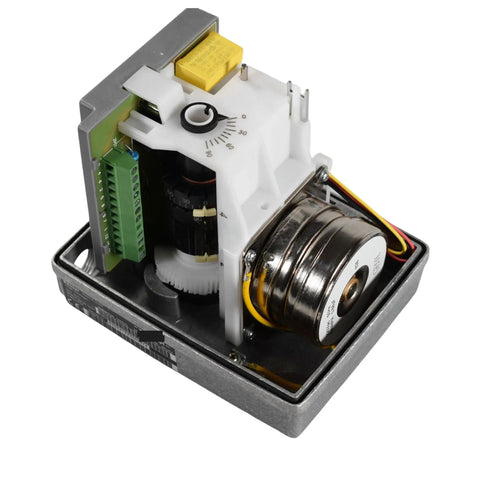 Heavy Duty Damper Actuator Servomotor 1055 23 And 1055 80 Replacement Control Unit with exposed motor and wiring.