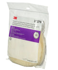Low Linting Wool Compounding Pad For Auto Detailing 9 Inch Double Sided Pro Grade Fast Cutting Wool Pad in packaging