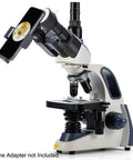 Trinocular Compound Microscope For Education And Research With 40X To 2500X Magnification, Siedentopf Head, Camera Ready
