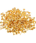 200 Pieces Metal Paper Fasteners Brads Set For Paper Crafts And Scrapbooking Decorative Clips Miniature For Wrapping Clamps
