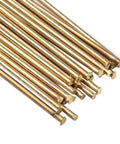 Top Tier Brass Brazing Rods For Oxyacetylene Gas Welding 25cm length showing multiple rods made of brass alloy.