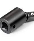 1/2 Inch Drive Impact Universal Joint Pivots A Full 30 Degrees to Reach Stubborn Fasteners Pinless Ball Design with spring detent.