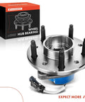 Front Wheel Bearing And Hub Assembly With ABS For 5 Lug Vehicles Compatible With Chevy Malibu 1997 To 2003 Alero 1999 To 2004