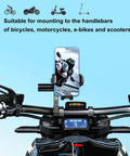 Handlebar Extender Extensions With 4 Inch Cross Bar For Bike And Motorcycle Mounting Of Phone Holder GPS Navigation Action Camera
