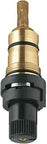 Paraffin Thermostatic Cartridge Replacement for Shower Valve Non Rising, Model 47662000, brass with black housing