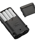 Back view of Multi Track Recorder For Musicians With Two XLR And TRS Combo Inputs 32 Bit Float Audio built-in battery compartment.