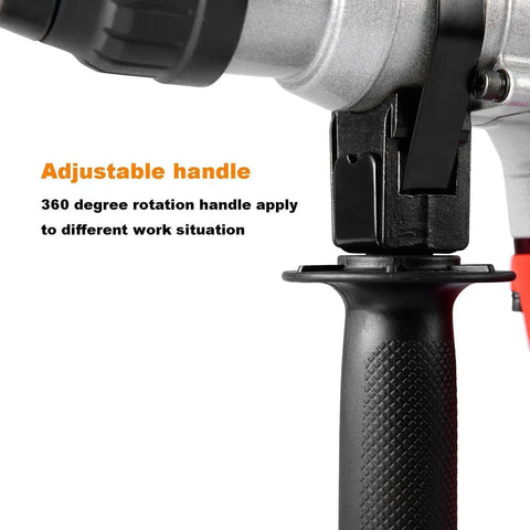 Heavy Duty 1 Inch SDS Plus Rotary Hammer Drill With 8.5 Amp Power Three Modes Drill Hammer Chisel adjustable handle