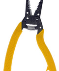 Premium Reflex T5 Wire Stripper For 10 To 20 AWG With Plier Nose and Yellow Textured Grips
