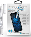 Brush On Liquid Glass Screen Protector That Gives Your Phone Tablet Smartwatch A Nano Shield For Up To 10 Devices package and pen