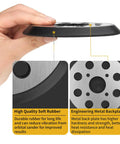 Solid Build 5 Inch Hook Loop Orbital Sander Metal Pad showing rubber and metal components for Ryobi RS240 RS280 RS290.