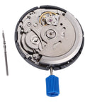 Top Notch Automatic Mechanical Watch Movement Upgrade Kit for Precision Timekeeping Long Service Life with stem and blue knob