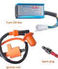 Ride Ready Performance Ignition Coil And AC CDI Box For GY6 4 Stroke Engines 50cc-150cc Scooters ATVs Go Karts Mopeds Dirt Bikes