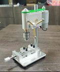 Mini Vise For Jewelry And Model Making, CNC Aluminum Alloy Bench Clamp, Precision Small Part Holder With 0 To 47 Mm Range, Flat Base Mounting, Pro Grade Crafting Tool For Enthusiasts And Professionals.