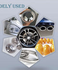 Pro Grade Drill Buffing Wheel Kit With 19 Piece Polishing Set Including polished vehicle headlights and chrome details