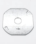 Cover plate for 4 Inch Octagon Electrical Box With Three Eighth Inch Knockouts Cover UL Listed Galvanized Steel Junction Box.