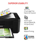 All In One Wireless Printer For Home Office Use With Auto Document Feeder And Built In Fax A Real Workhorse 4 In 1 Print Copy Scan And Fax Mobile Printing Auto Duplex Energy Efficient Black with printed paper output