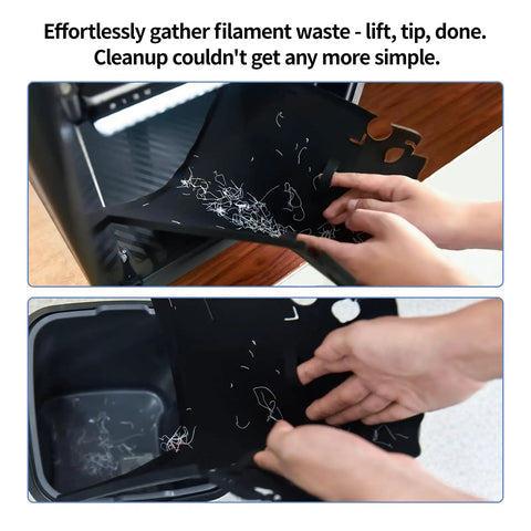 No Sweat Filament Waste Collection Mat For Bambu Lab H2D H2S H2C Prints Quick Clean Setup Lets You Toss Trim Bits Like A Pro Straight Up Awesome Gear For 3D Printing Folks