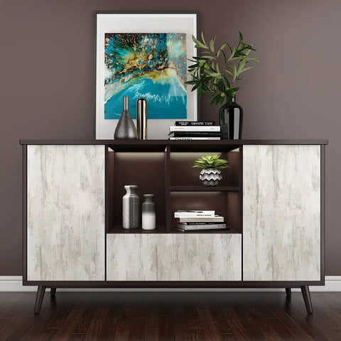 Cabinet with 36 By 200 Inch Thick Textured White Concrete Wallpaper Peel And Stick Matte Self Adhesive used on doors
