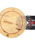 Edge And Mortise Router Guide For Straight And Curved Edges Universal Fit For Plunge And Fixed Base Routers Built In Mortise Guide All In One Large Surface For Radial Cuts Includes Two Non Marring Mortising Pins And Bonus Offset Base on a wooden surface