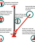 20 Inch 3 Ton Off Road Farm Jack With 6000 Lb Capacity Ratcheting Utility Lift for Tractors Trucks and Trailers