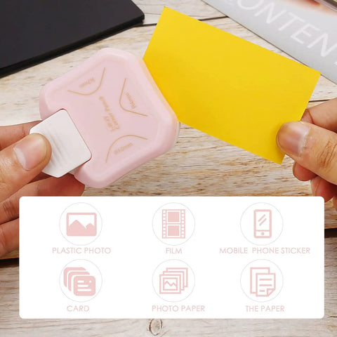 Sleek 3 In 1 Corner Rounder Punch Tool With 4Mm 7Mm 10Mm Radius Settings For Tight Paper Edges Sharp Cardstock Trimming Clean Lamination Finishes And Dope Scrapbook Projects