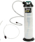 Manual Fluid Extractor Pump With 9.5L Capacity And 5ft Hose Quick Mess Free Oil Changes Coolant Flushes And Brake Bleeds