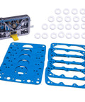 Beefed-Up 8-2000QFT Carburetor Rebuild Gasket Kit For 4150 Series Carburetors, fuel bowl gasket pack and metering block gaskets