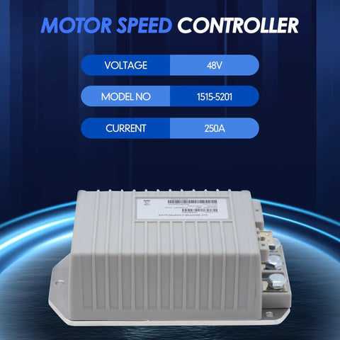 Beefy 48V 250A DC Motor Speed Controller For 2009 And Up Golf Carts And Forklifts Replacement Part 103982301 103403401