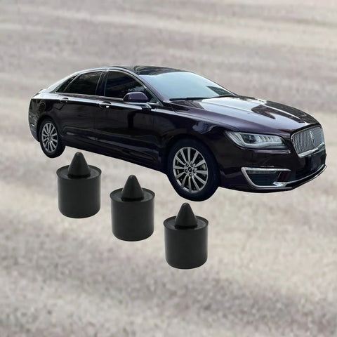 16.5mm Exterior Rubber Bumper Stop Cushion Repair Kit 4 Pack For F150 Ranger 2004 To 2011 And Lincoln Vehicles Easy DIY Install Durable Exterior Bumpers W705903S300 W705903 02SAR1201ABK with Lincoln car