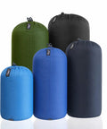 Ultralight Stuff Sack Set 5 Pack For Travel And Backpacking 3L 5L 9L 15L 20L Ditty Bags With Dust Flap