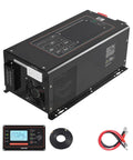 Hardcore Workhorse 3000W Pure Sine Wave Inverter Charger with LCD screen and cables for RV and home backup power.