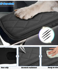 Hyundai Tucson Center Console Armrest Cover For 2025 2026 Limited And Hybrid Models Anti Scratch Protector with pet paw on cover.