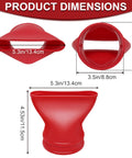 Flat Nozzle For M18 Leaf Blower, Compatible With 2724-20 And 2724-21, dimensions detailed in inches and centimeters