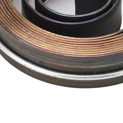 Close-up of Two Pack Plated Drill Press Return Springs For Bench Drills Durable Steel Horizontal And Vertical Use Easy Top Return