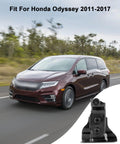 1 Pair Sliding Rear Door Roller Top Bracket For Odyssey 2011 2012 2013 2014 2015 2016 2017 Left And Right Upper Bracket Replacement 72510-TK8-A01 Improves Door Response Reduces Shake And Jamming For Smoother Sliding shown with a Honda Odyssey in the background
