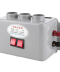 Kick The Winter Chill Fast With Compact 12V Car Heater 400W To 600W Dual Gear Switch Triple Air Outlets Low Noise Warmer with switches.