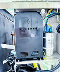Industrial Ice Maker Control Board Kit 6 Part Set With 3.5 Inch Touch Display For Cube Ice Machines installed inside stainless steel unit