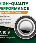 Front Wheel Hub Bearing Set Left And Right With ABS For Ford C-Max 2013-2018 product features high-quality performance
