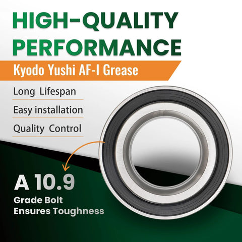 Front Wheel Hub Bearing Set Left And Right With ABS For Ford C-Max 2013-2018 product features high-quality performance