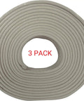 Mortite Caulking Cord Weatherseal 19-Ounce 90-Foot Long 3 Pack coiled for sealing windows, doors, tubs, and sinks