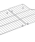 Whitehaven 36 Inch Self Trimming Stainless Steel Bottom Basin Rack With Left And Right Racks For Whitehaven Sinks Protect Dishes