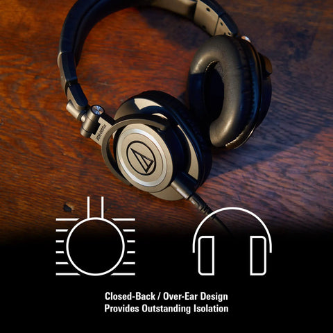 M50X Pro Studio Headphones With Detachable Cable Black Studio Grade Sound That Pros Rave About Crystal Clear Clarity Across Frequencies